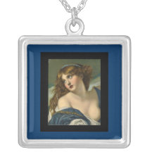 Necklace-Classic Art-Jean-Baptiste-Greuze Woman