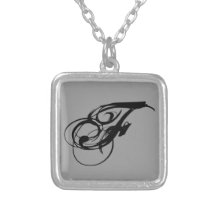 necklace, pendent, F stave