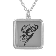 necklace, pendent, G stave