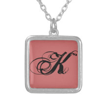 necklace, pendent, K stave