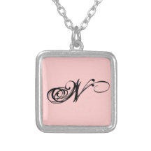 necklace, pendent, N stave