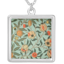 Necklace-Vintage Art-Fabric 2