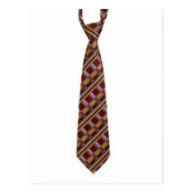 necktie post cards