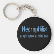 necrophilia keychain