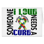 Needs A Cure 4 Autism Cards