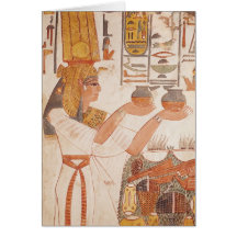 Nefertari Making an Offering Cards
