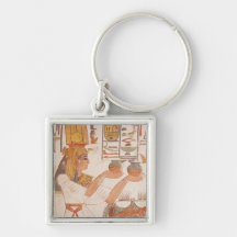 Nefertari Making an Offering Key Chains