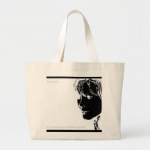Negative Canvas Bag