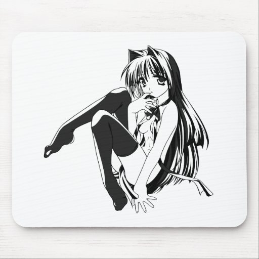 Nekomusume - LAMG Mousepads