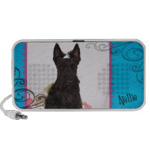 Nellie the Scottish Terrier Portable Speaker speakers