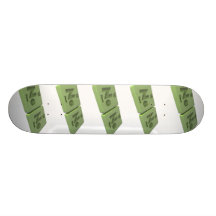 Nene as Ne Neon and Ne Neon Skateboard