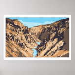 Neo Impressionism Grand Canyon of the Yellowstone Poster