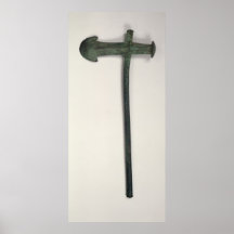 Neolithic axe, 2000-1800 BC Print