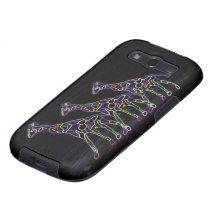 Neon Giraffes  Samsung Galaxy S3 Vibe Case