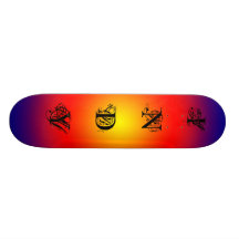 Neon Glow Indy Board Skateboard Decks