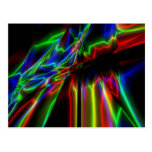 Neon Lightning Post Cards