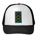 Neon Stoplight Mesh Hat