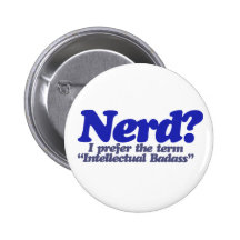 Nerd Humour Pinback Button