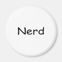 Nerd Refrigerator Magnet