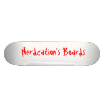 Nerdcation's Boards Skate Deck