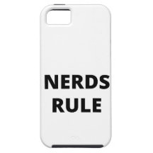 Nerds Rule iPhone 5 Cover