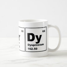 Nerdy Chemistry Product! Coffee Mugs