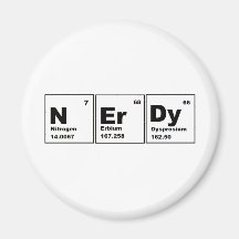 Nerdy Chemistry Product! Fridge Magnet