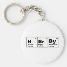 Nerdy Chemistry Product! Key Chain