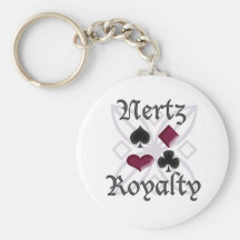 Nertz Royalty Keychain