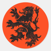Netherlands Lion Sticker