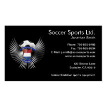 Netherlands Soccer Champions Business Cards