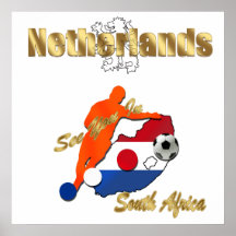 Netherlands soccer team South Africa gifts Print