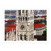 Neues Rathaus, Munich Postcard