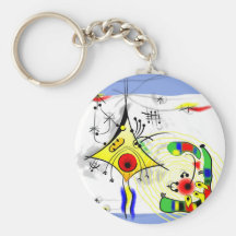 Neuron keychain