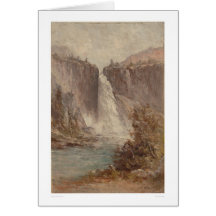Nevada Falls, Yosemite (1252) Greeting Cards