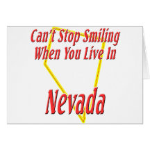 Nevada - Smiling Greeting Card
