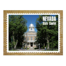 Nevada State Capitol Building, Carson City Postcard