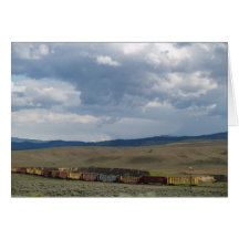 Nevada Trains Greeting Cards