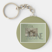 never alone bridge key chains
