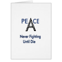 Never Fighting Until Die Cards