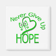 Never Give Up Hope Cerebral Palsy Magnets
