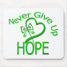 Never Give Up Hope Traumatic Brain Injury Mousemat