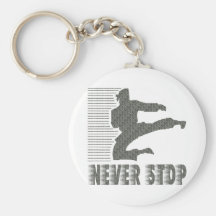 Never Stop: Martial Arts Keychains