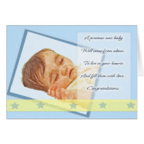 New Baby Boy cards