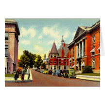 New Bedford Massachusetts Downtown Scene Cards