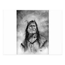 New Chest ,Piegan Indian Postcards