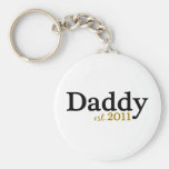 New Daddy est 2011 Key Chains