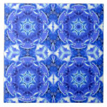 New Day Gardens Tile- Kaleidoscopic Blue Hyacinth
