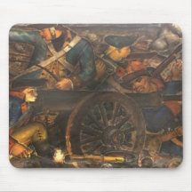 "New Deal" WPA Art Deco Mouse pad