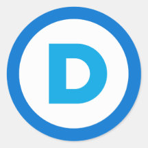 New Dems Logo Stickers